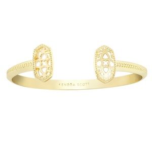 Kendra Scott Elton gold filigree bracelet